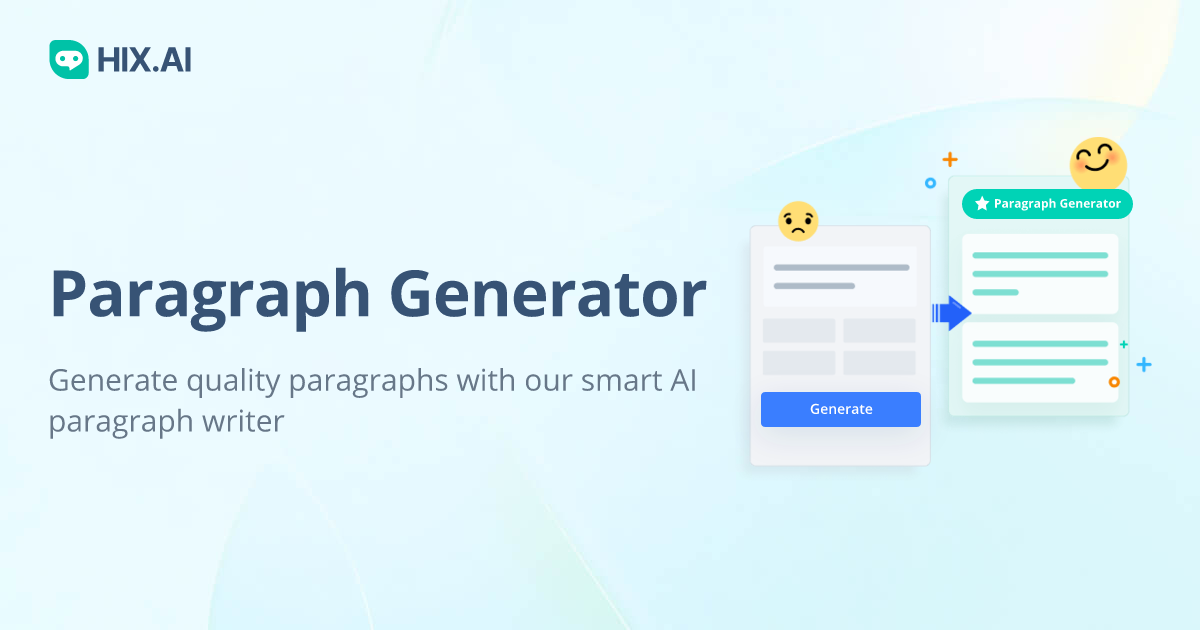 Free AI Paragraph Generator Write A Paragraph For Me HIX AI