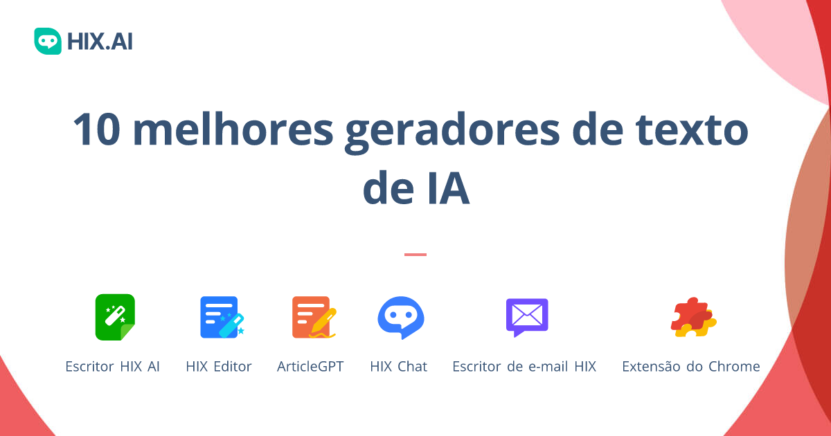 Melhores Geradores De Texto De Ia De Gratuitos E Pagos Hix Ai