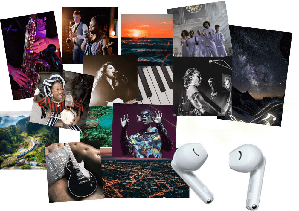 Expansive AI-Generated Music Library