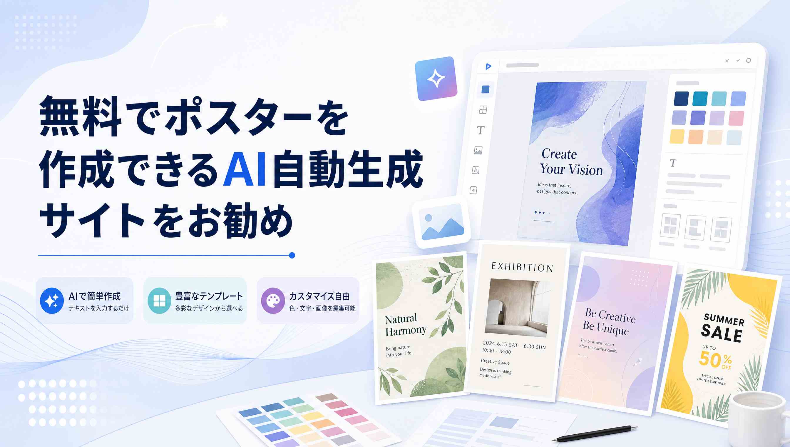 AIポスター作成ツールをお勧め