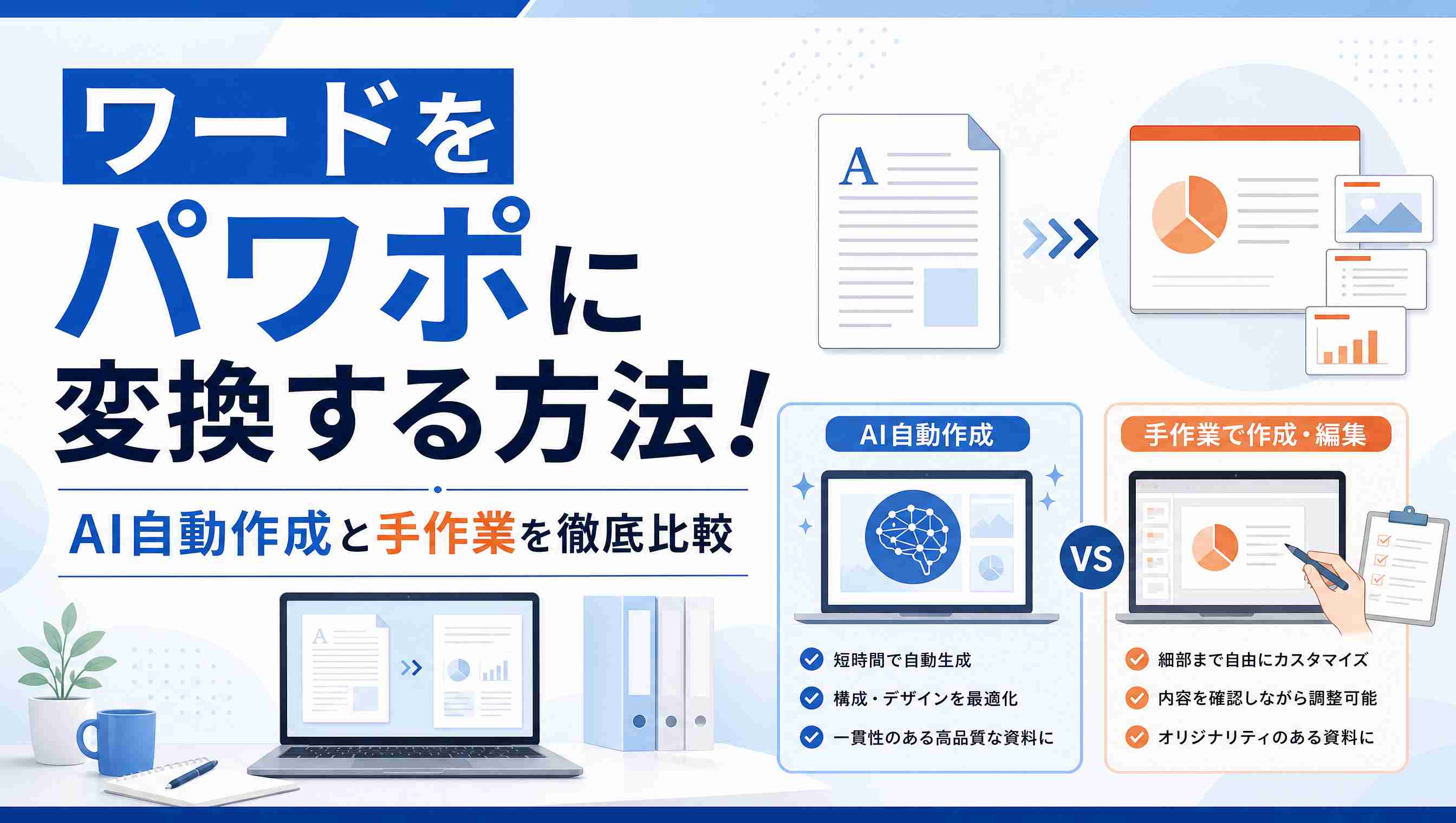 ワードをパワポに変換