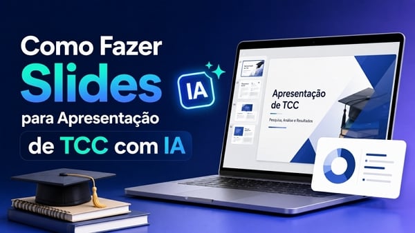 Como Fazer slides para apresentação de TCC com IA