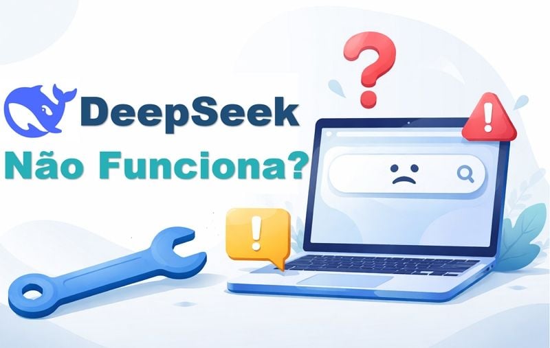 DeepSeek não funciona