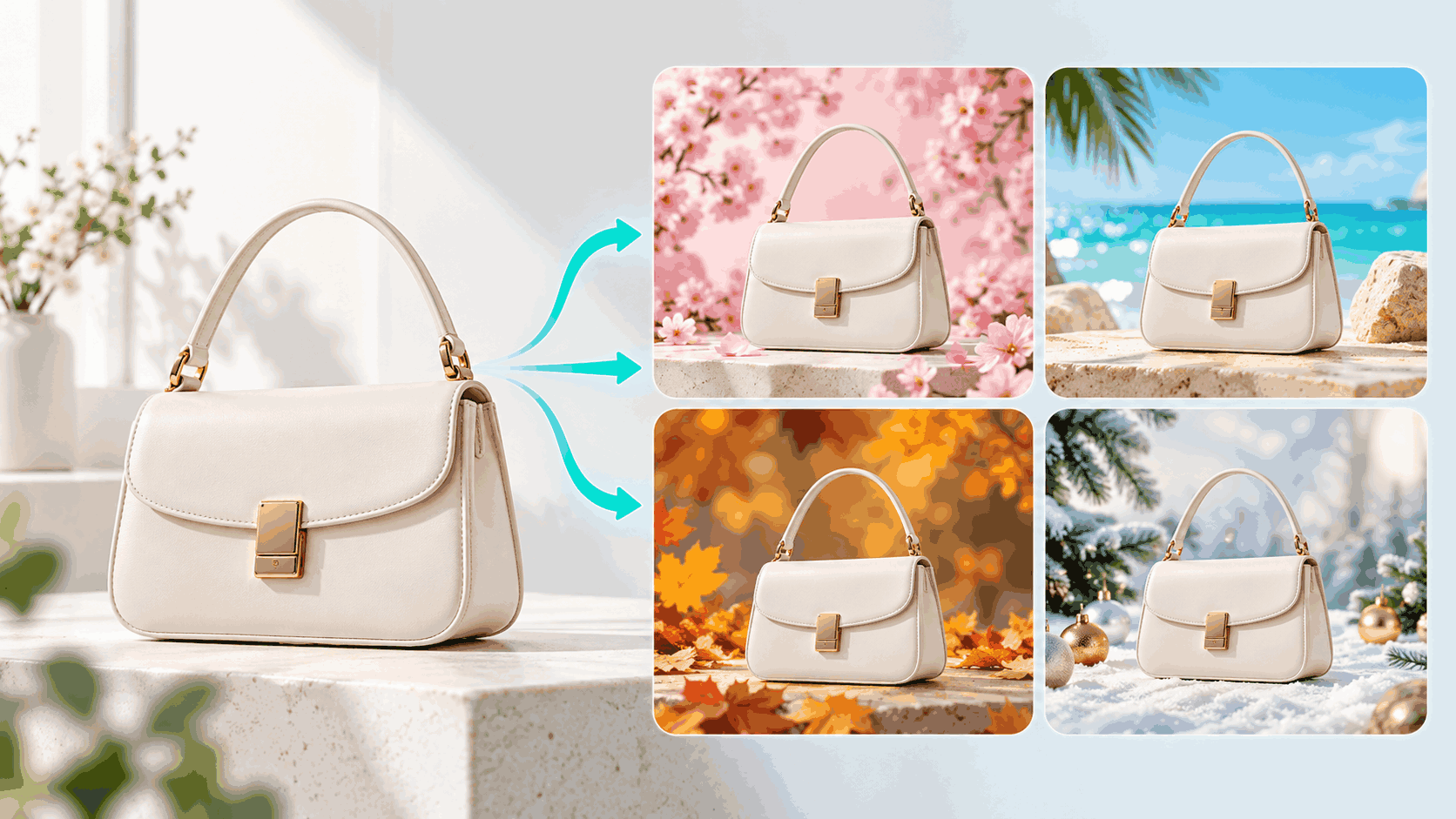 Configurações de imagem flexíveis