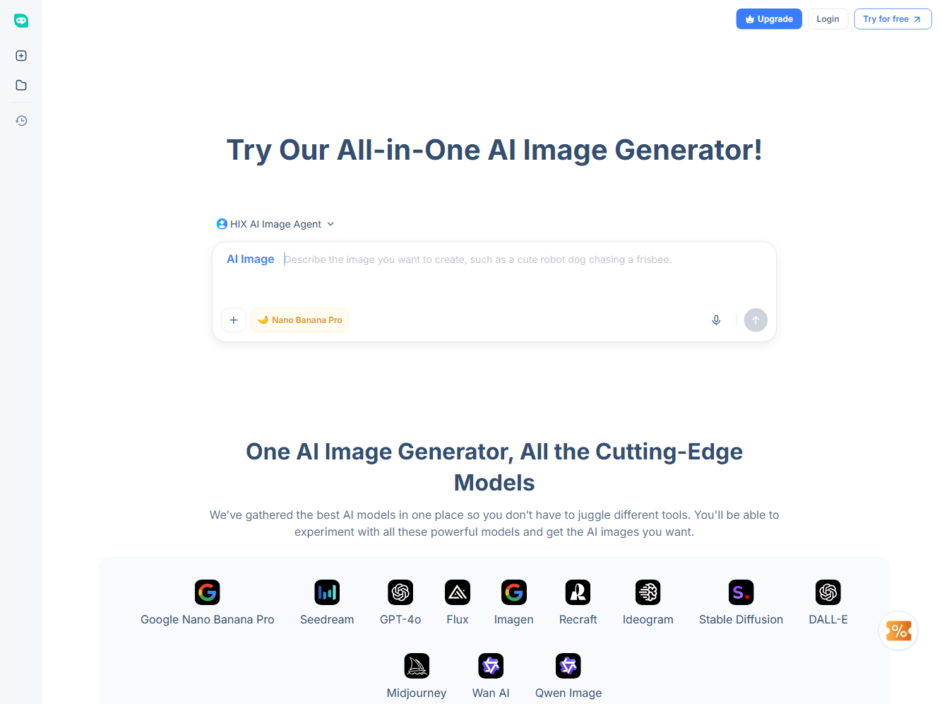 HIX AI Image Generator