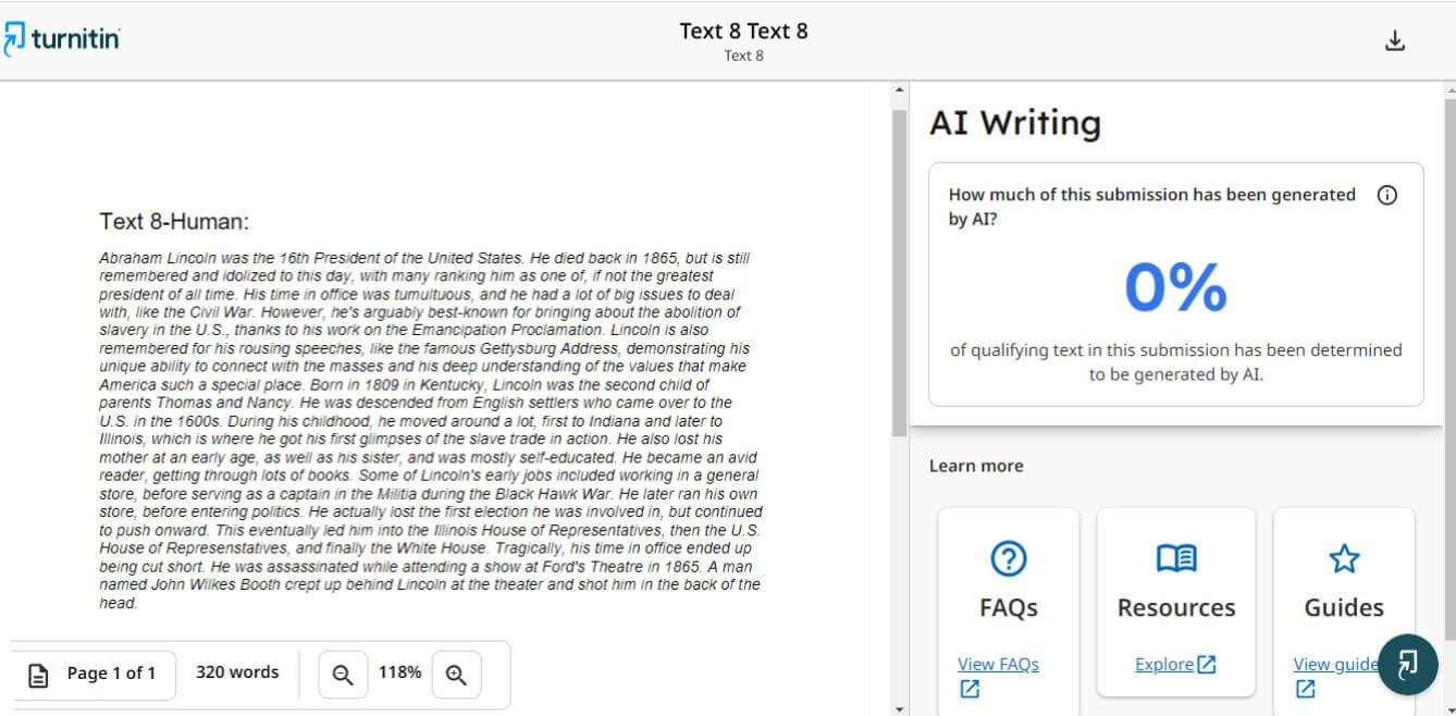 Turnitin AI Detector Review How Accurate Is Turnitin AI Content 