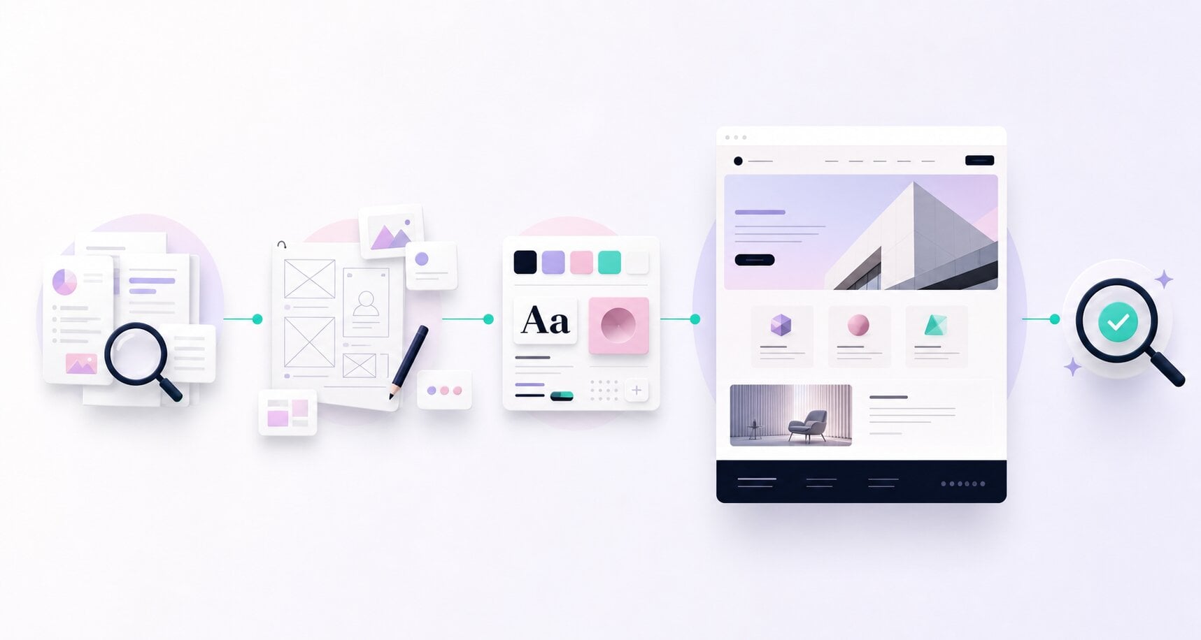 Flux de travail de conception web professionnel