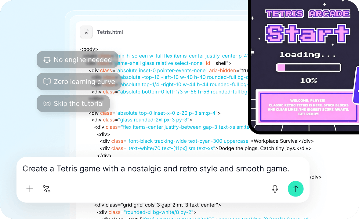 Prompt to Playable