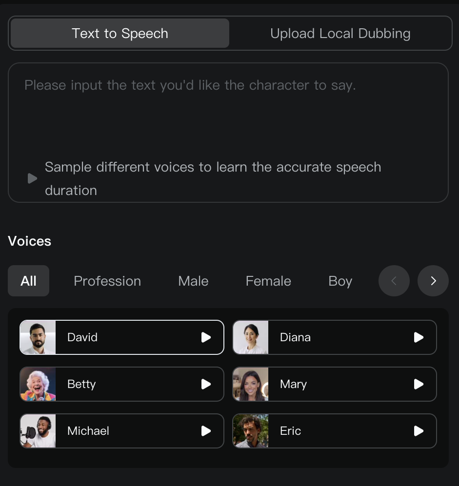 text to speech