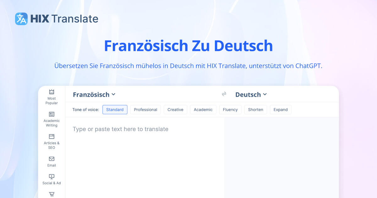 übersetzung Von Deutsch Auf Französisch
