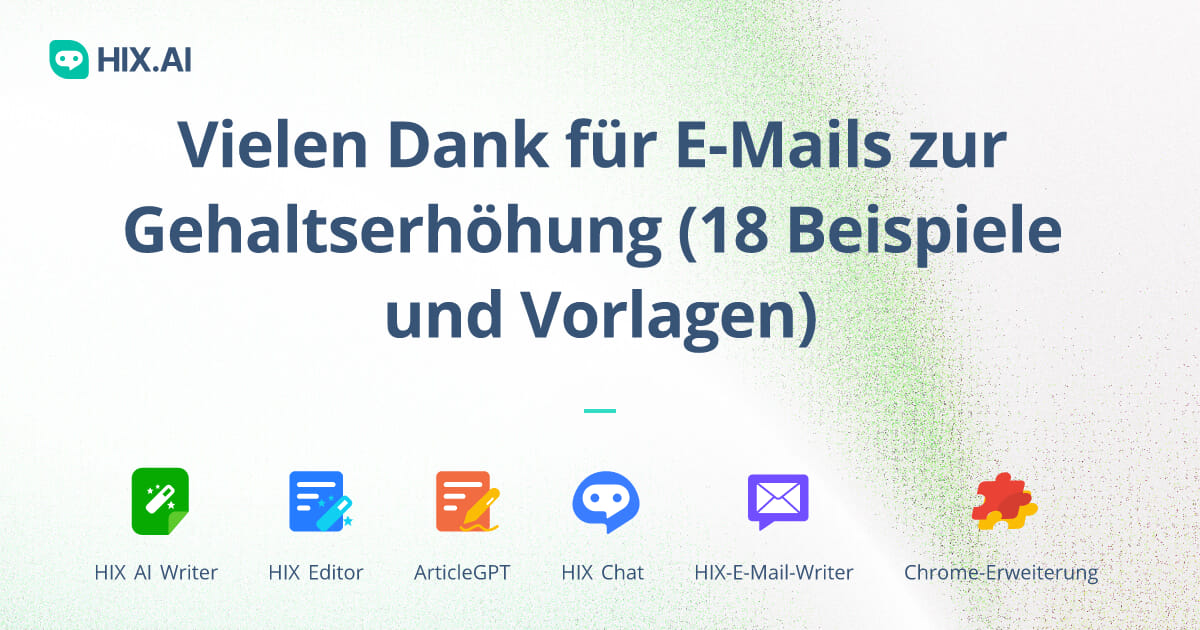 Vielen Dank Für Ihren E Mail hix.ai