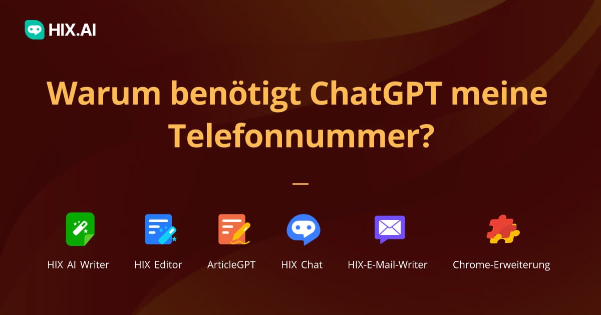 Warum benötigt Chatgpt eine Telefonnummer?