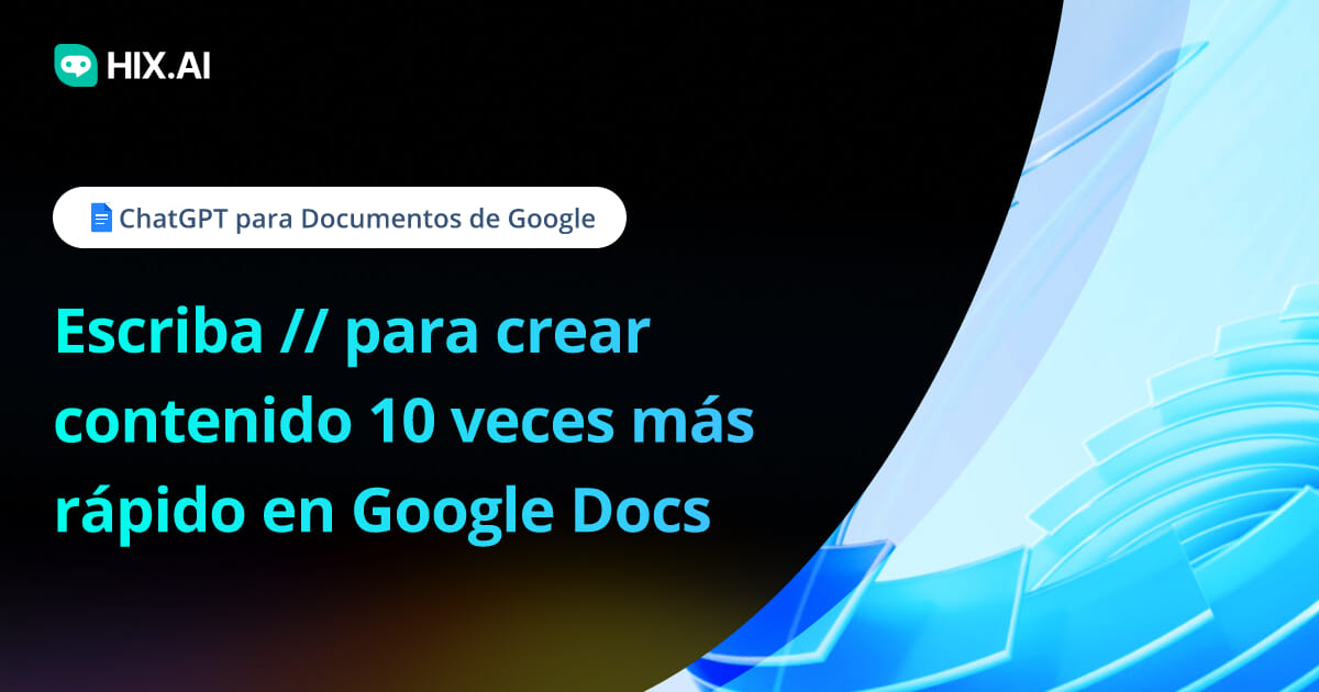 Extensión de navegador con IA para Google Docs: escribe como en Notion AI