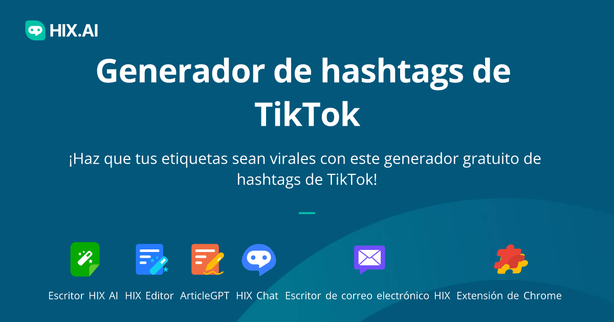 Generador de hashtags AI TikTok: cree etiquetas virales de TikTok gratis