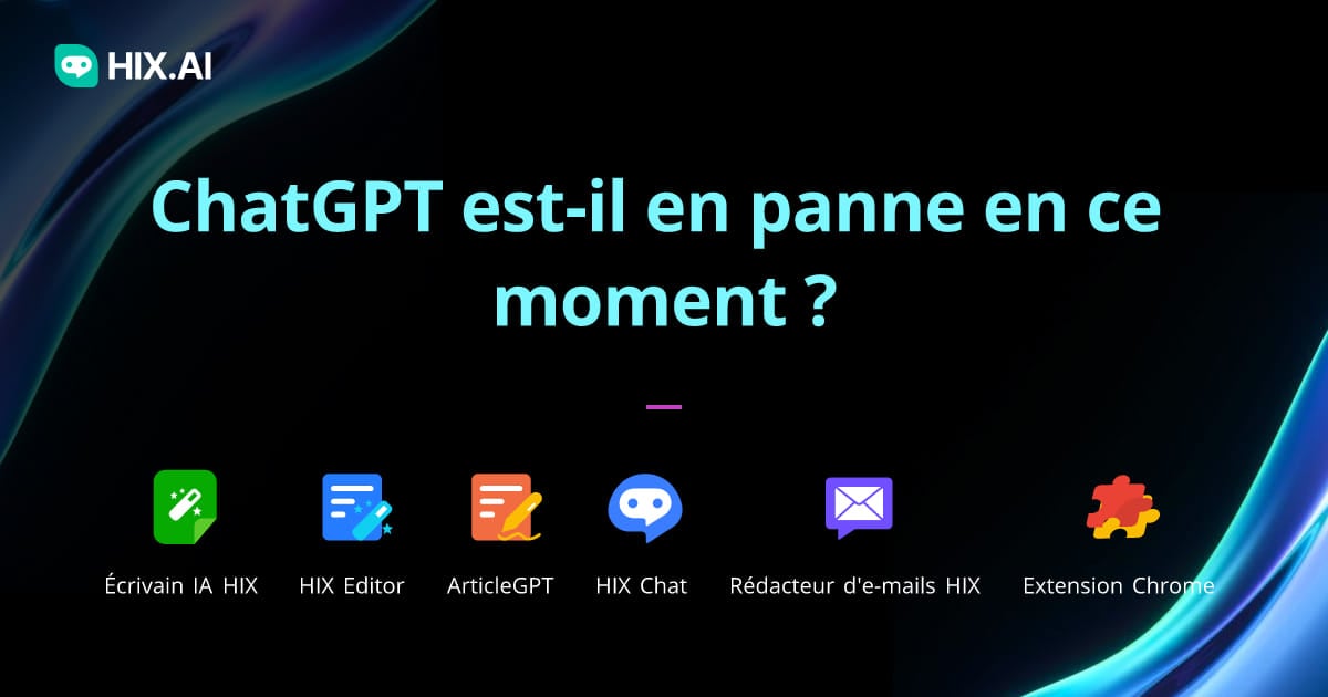 ChatGPT estil en panne en ce moment ? Statut du serveur ChatGPT expliqué