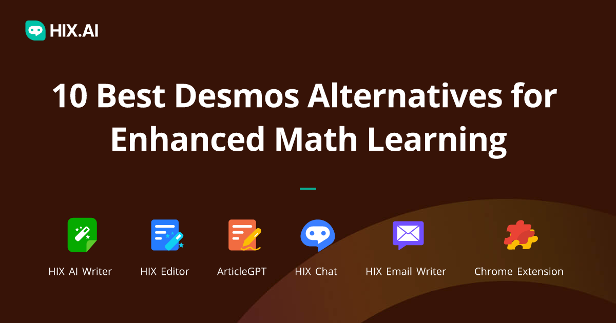 10 Best Desmos Alternatives for Enhanced Math Learning | HIX Tutor