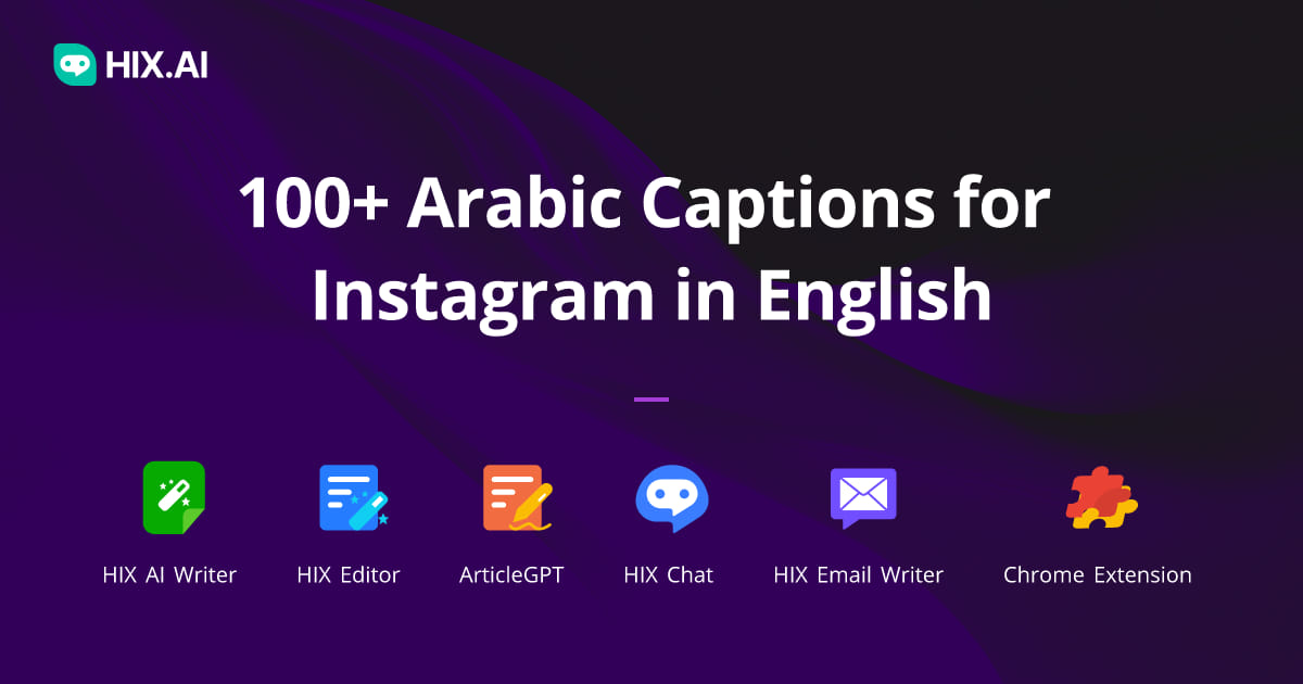 100-arabic-captions-for-instagram-in-english-hix-ai