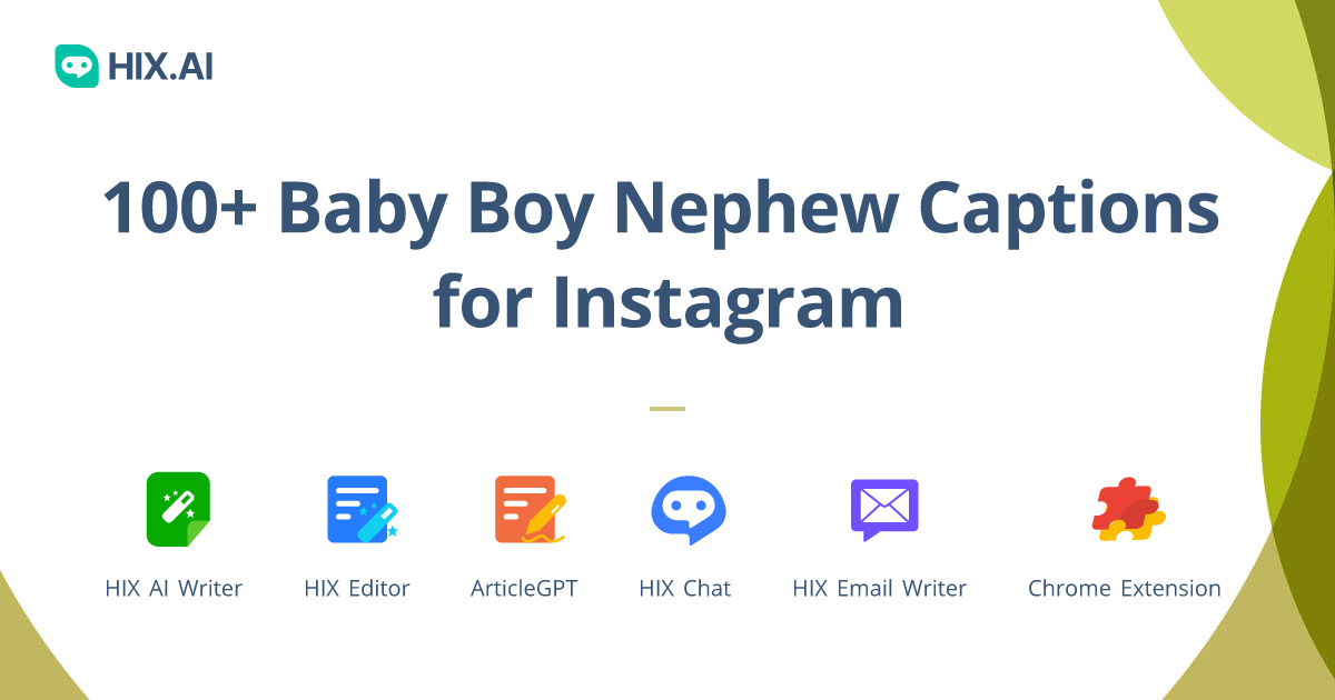 100-baby-boy-nephew-captions-for-instagram-free-ai-caption-generator