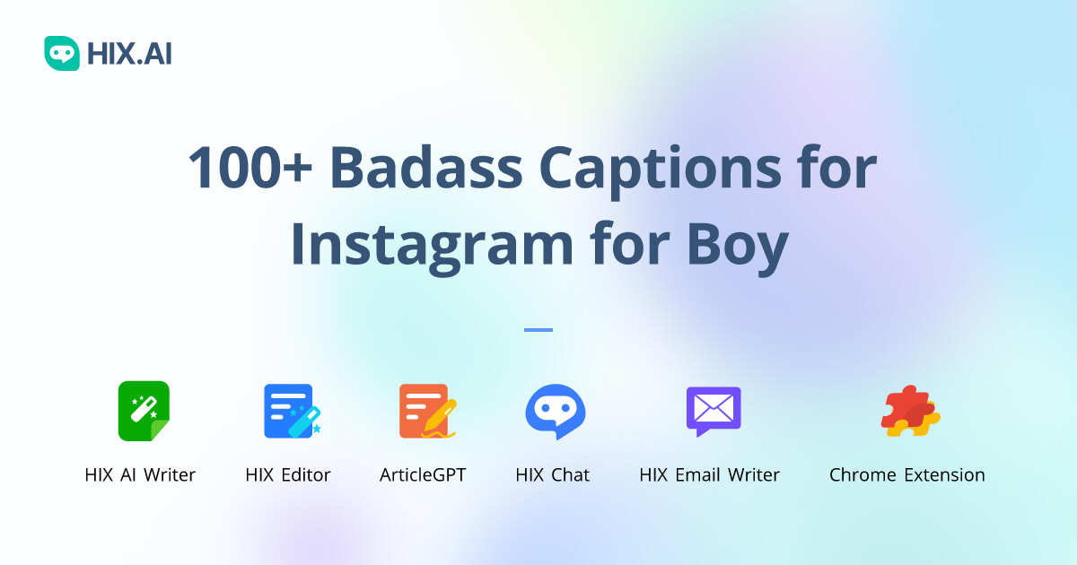 100+ Badass Captions for Instagram for Boy + Free AI Caption Generator