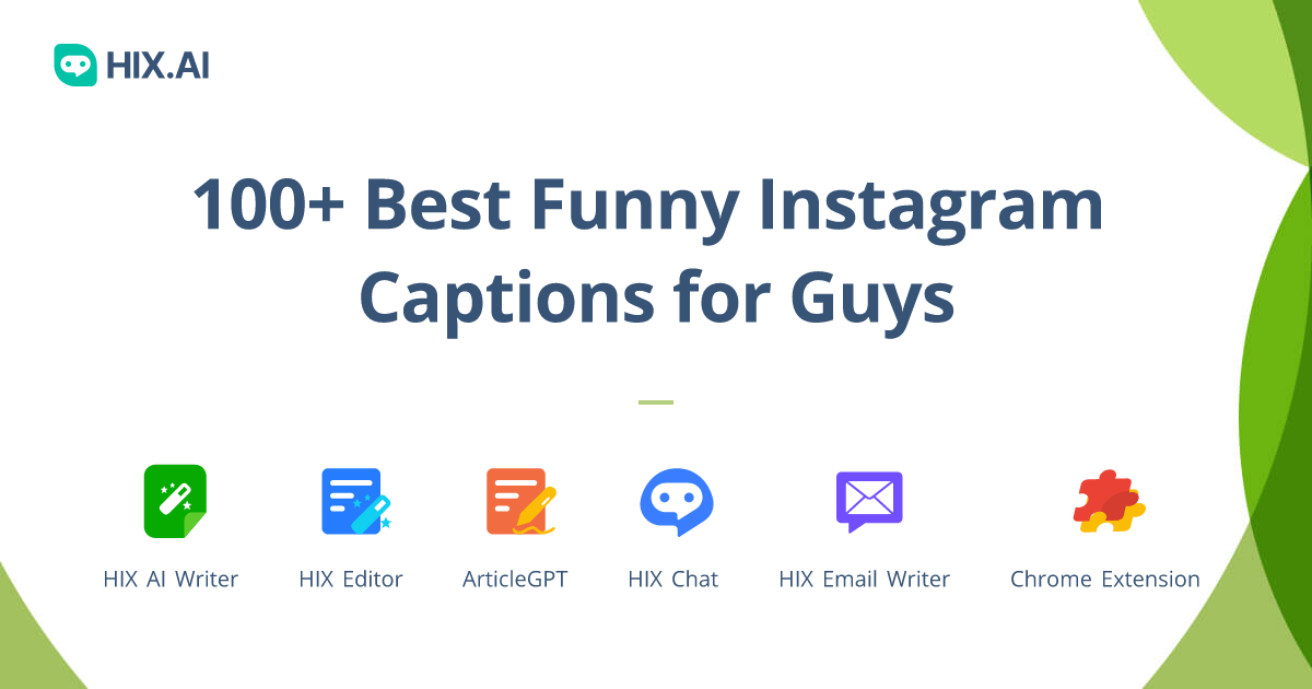 100+ Best Funny Instagram Captions for Guys + Free AI Caption Generator
