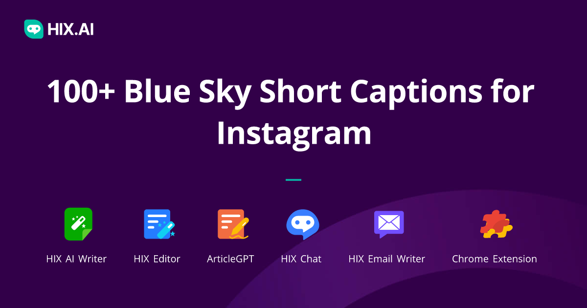 100-blue-sky-short-captions-for-instagram-free-ai-caption-generator