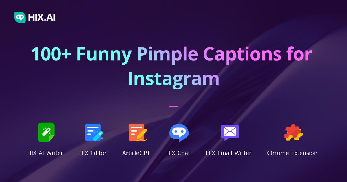 100-funny-pimple-captions-for-instagram-hix-ai