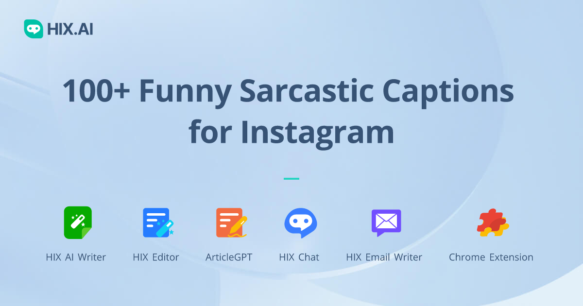 100+ Funny Sarcastic Captions For Instagram + Free AI Caption Generator ...