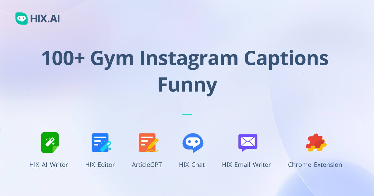 100+ Gym Instagram Captions Funny + Free AI Caption Generator HIX.AI