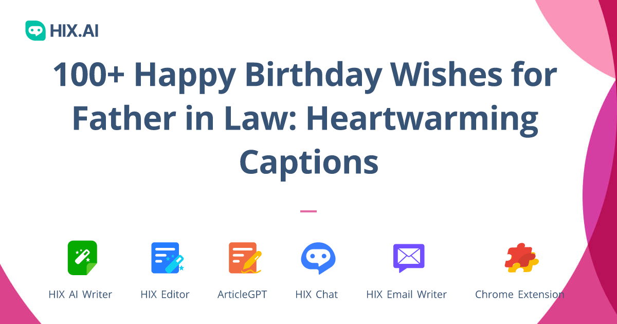 Best birthday wishes for father discount in law