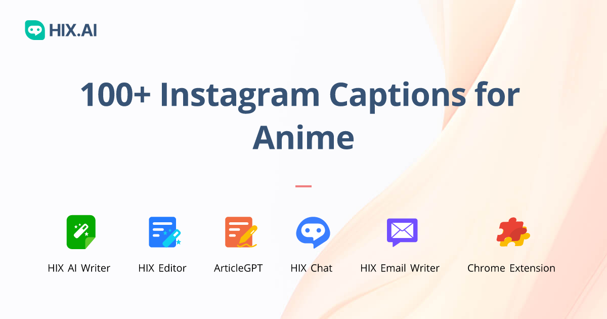Anime Instagram captions