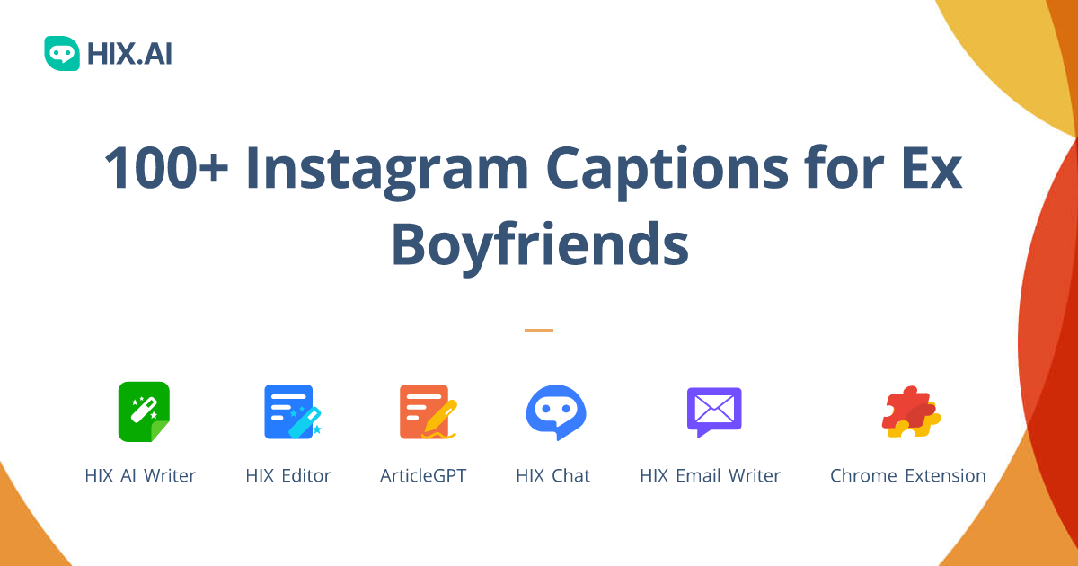 100+ Instagram Captions for Ex Boyfriends + Free AI Caption Generator ...