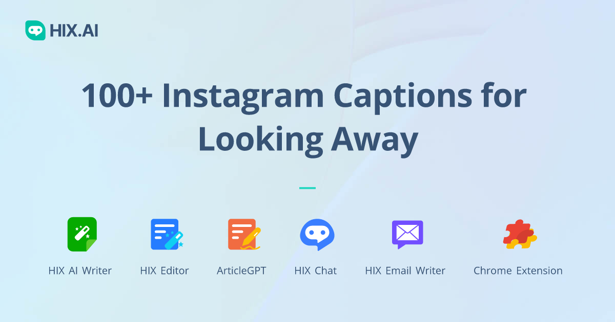 100+ Instagram Captions for Looking Away + Free AI Caption Generator