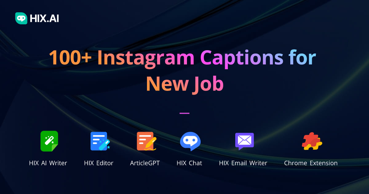 new job instagram captions funny