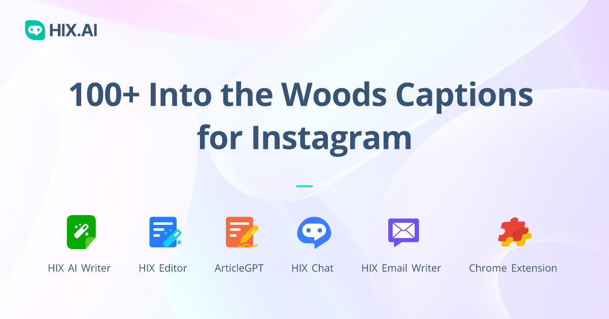 100+ Into the Woods Captions for Instagram + Free AI Caption Generator ...