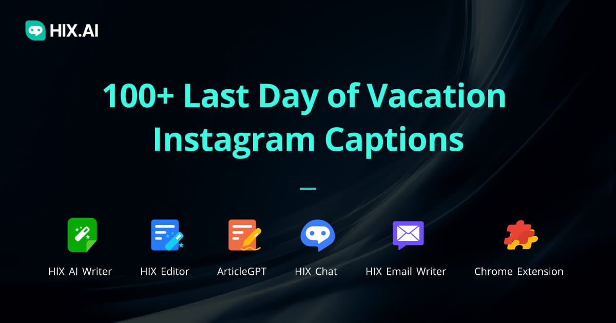 100+ Last Day of Vacation Instagram Captions + Free AI Caption