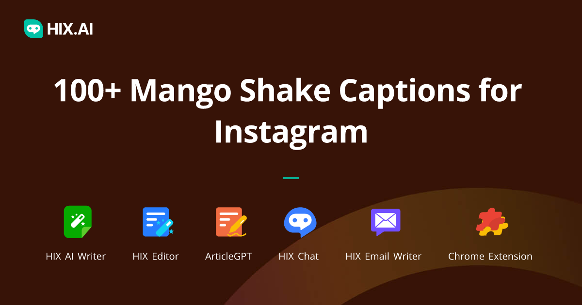 100+ Mango Shake Captions for Instagram + Free AI Caption Generator