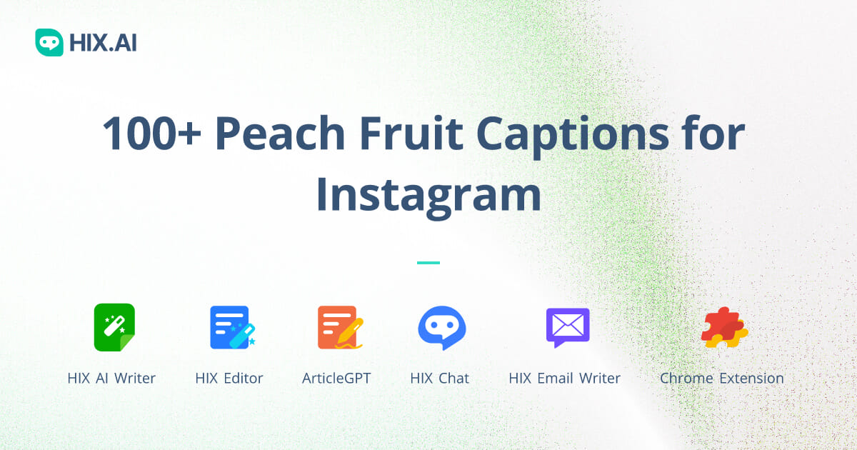 100+ Peach Fruit Captions for Instagram + Free AI Caption Generator