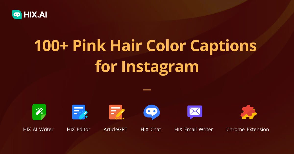 Pink Hair Color Captions For Instagram