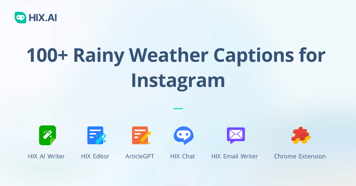 Rainy Weather Captions For Instagram