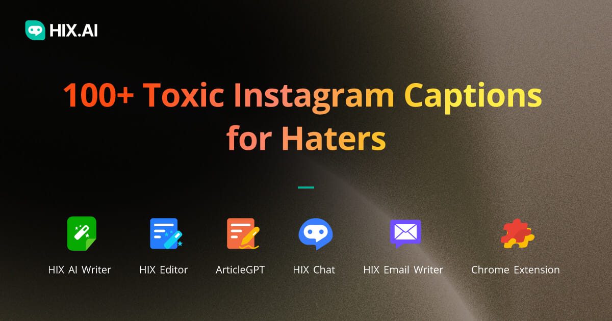 100+ Toxic Instagram Captions for Haters + Free AI Caption Generator