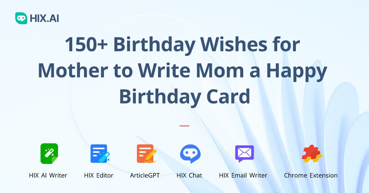 Happy birthday wishes for your mom: Messages and poems for your mother's  birthday card - HubPages