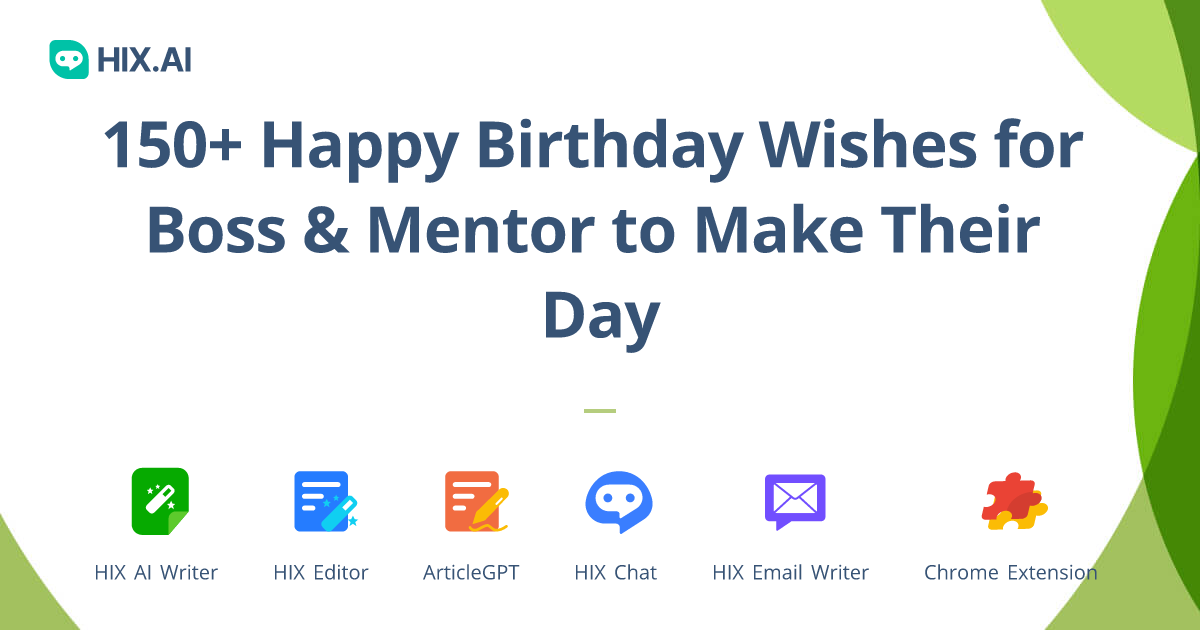 150+ Happy Birthday Wishes for Boss & Mentor to Make Their Day