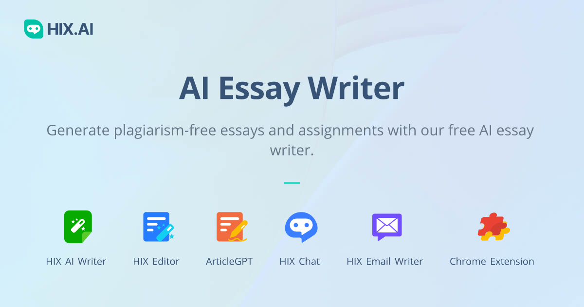 ai essay writer generator free