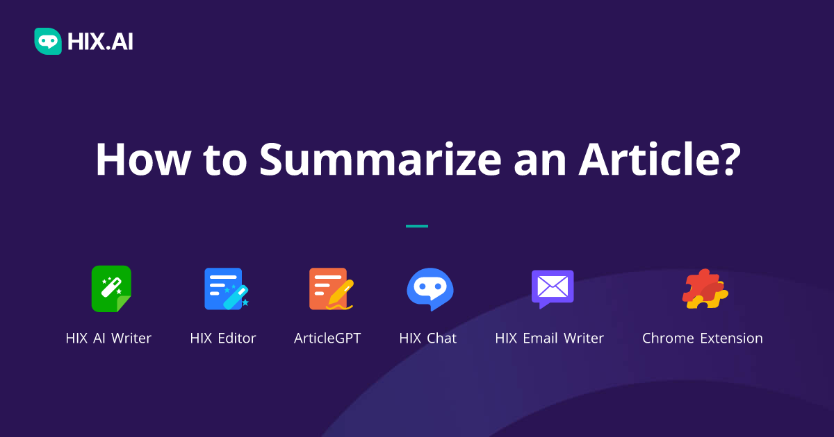 How To Summarize An Article Write A Summary Of Article Hixai