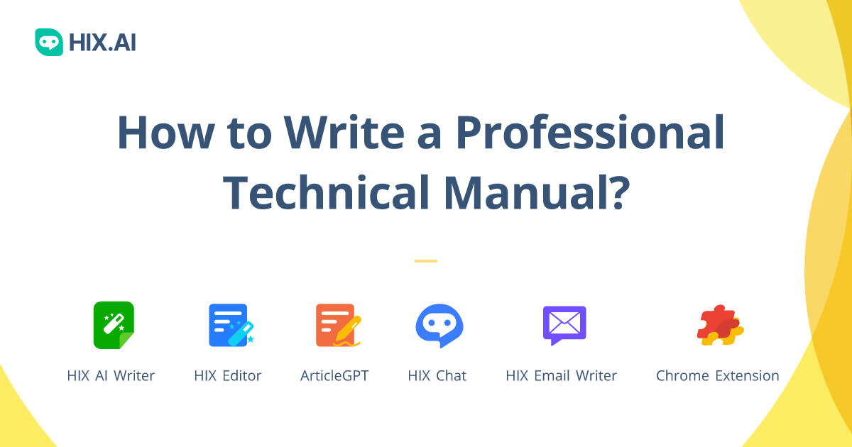 How to Write a Technical Manual Write Technical Instructions With Ease