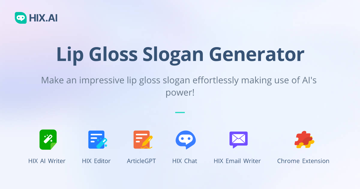 Free Lip Gloss Slogan Generator (500+ Attention Capturing Examples