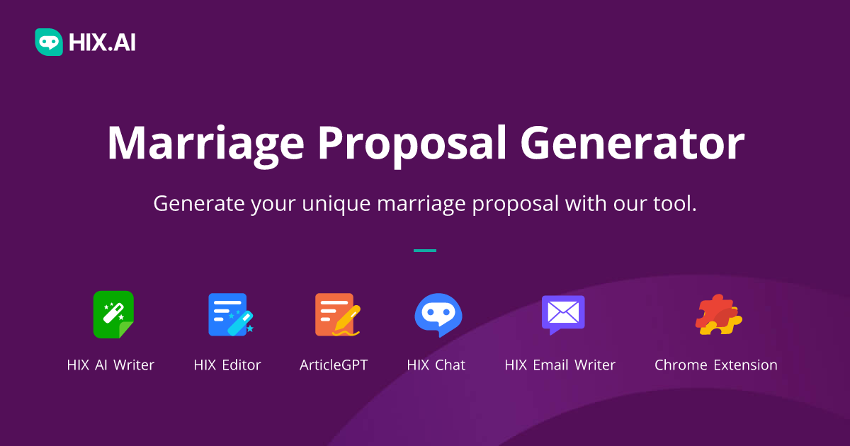 proposal speech generator