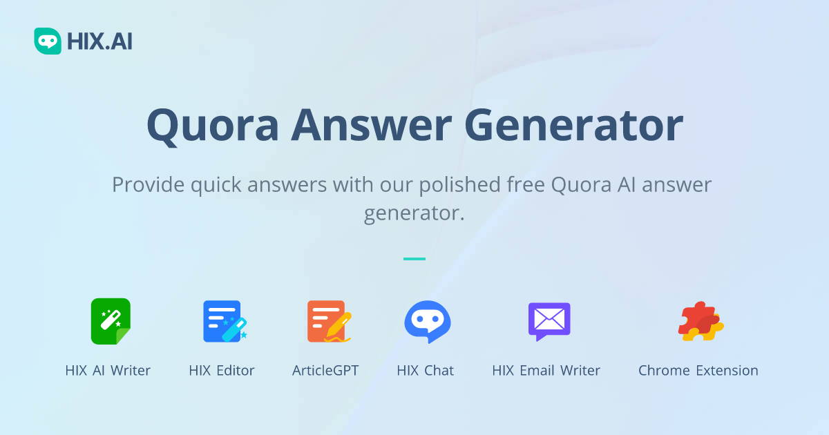 Free Quora Answer Generator: Answer Quora Questions Using AI