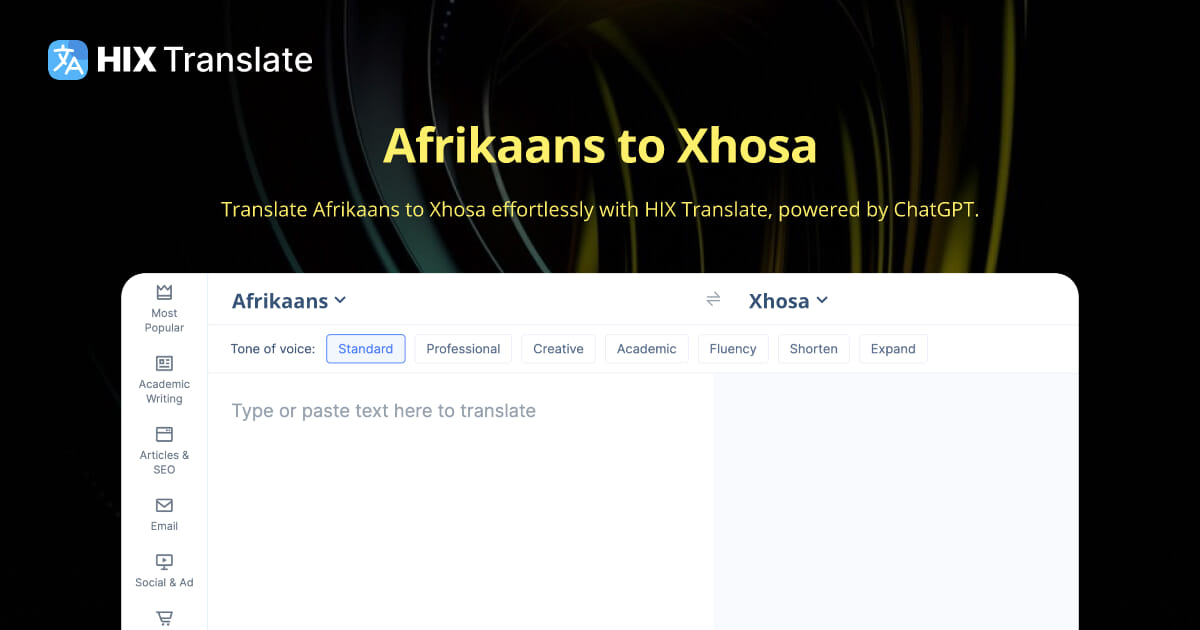 afrikaans-to-xhosa-translation-free-no-signup-hix-translate