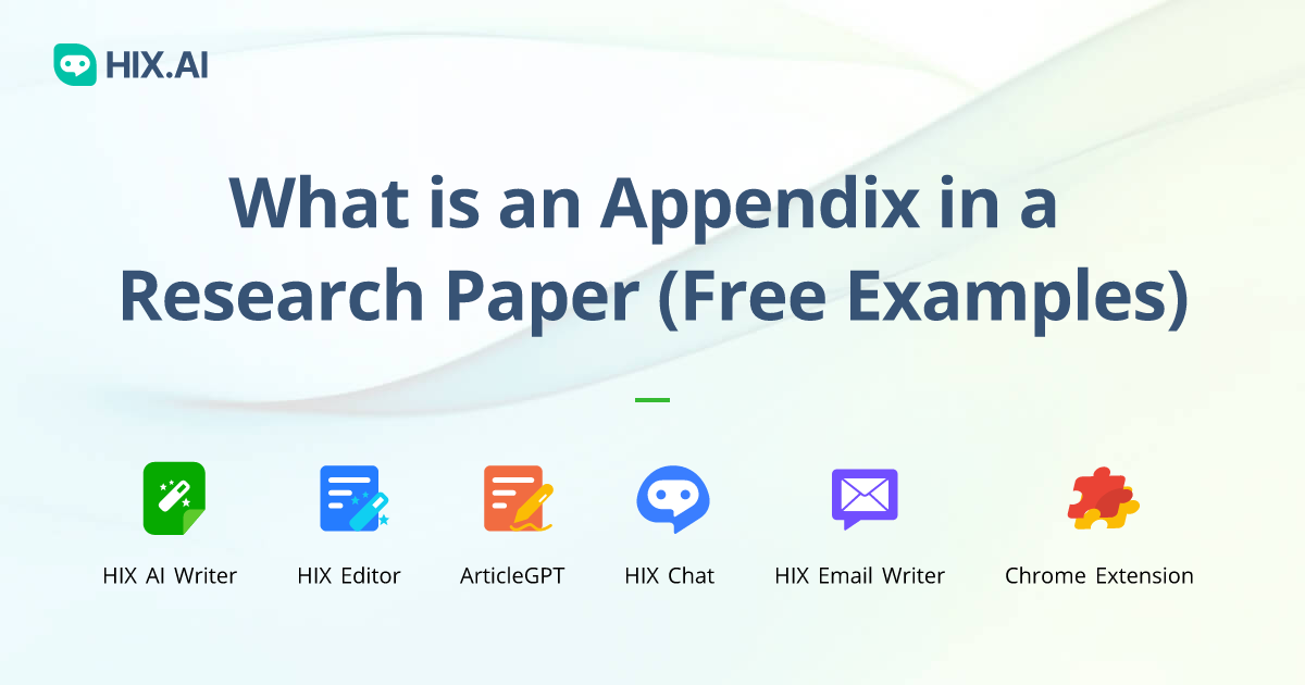 What is an Appendix in a Research Paper (Free Examples) - EssayGPT